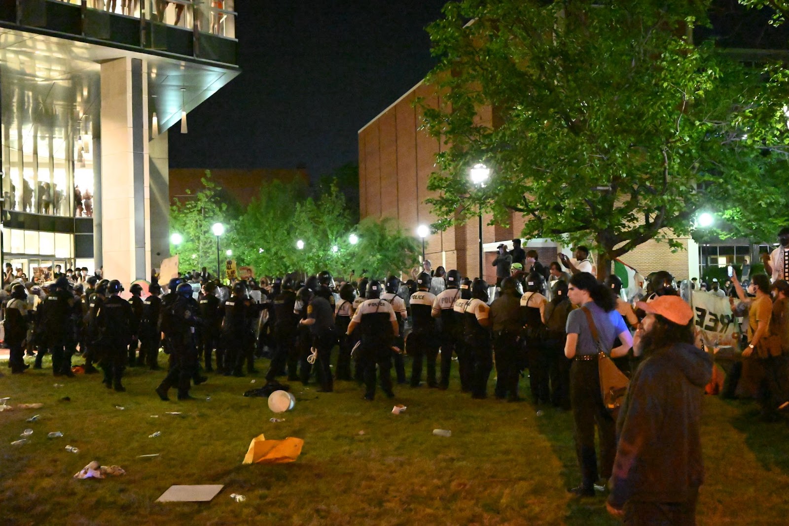 City, state police clash with protestors at VCU pro-Palestine event