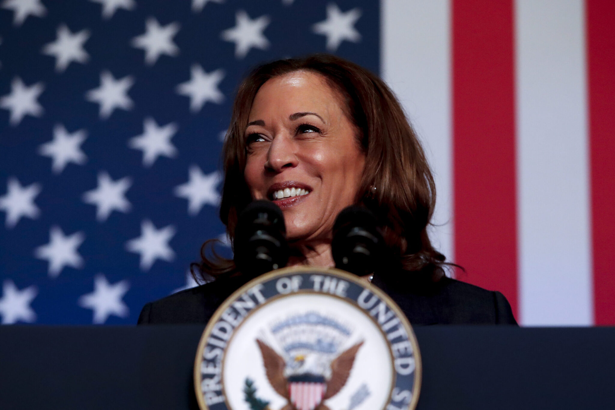 Virginia man charged with threatening Kamala Harris